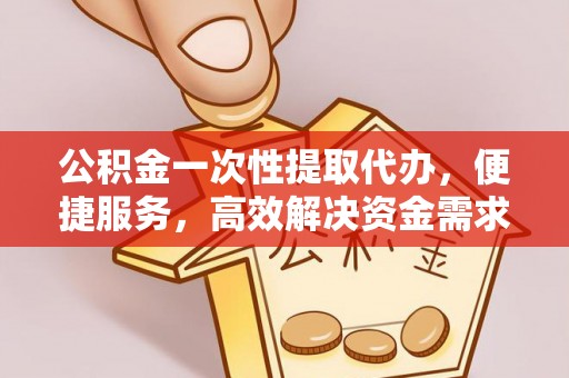 彭泽公积金一次性提取代办，便捷服务，高效解决资金需求