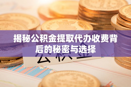彭泽揭秘公积金提取代办收费背后的秘密与选择