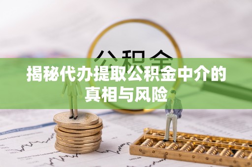 彭泽揭秘代办提取公积金中介的真相与风险