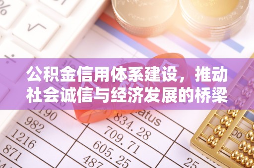 彭泽公积金信用体系建设，推动社会诚信与经济发展的桥梁