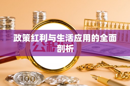 彭泽政策红利与生活应用的全面剖析
