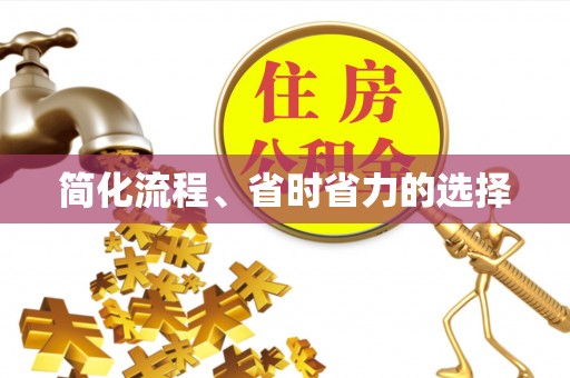 彭泽简化流程、省时省力的选择
