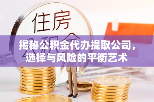 彭泽揭秘公积金代办提取公司，选择与风险的平衡艺术