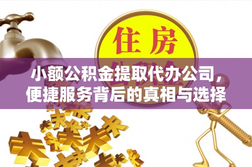 彭泽小额公积金提取代办公司，便捷服务背后的真相与选择