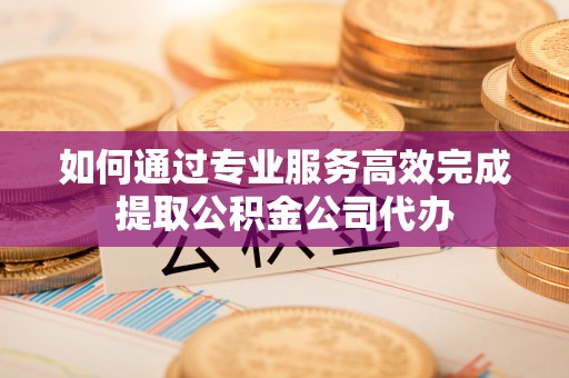 彭泽如何通过专业服务高效完成提取公积金公司代办